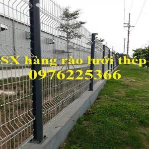Hàng rào lưới thép hàn chấn sóng,hàng rào lưới thép mạ kẽm ,hàng rào sơn tĩnh điện