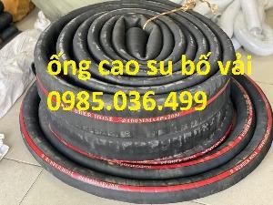 Ống cao su bố vải phi 100 hàng nhập khẩu chống xé chất lượng cao