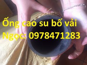 Ống cao su bố vải phi 27, phi 32, phi 34, phi 48, phi 50 chuyên dẫn nước, hóa chất, xăng dầu.