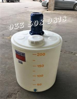 Bồn nhựa 200L đựng hóa chất Tema/Pakco Thái Lan