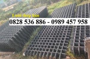 Gia công lưới hàn chập phi 6 200*200, Tấm thép đổ sàn A6 200x200