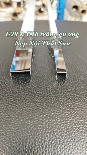 Nẹp inox chữ u cao cấp - Nẹp u inox bóng - Nẹp u inox 304 - Nẹp U viền tường - Nẹp U trang trí vách - Nẹp U kết thúc