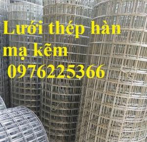 Lưới hàn mạ kẽm phi 2 ô 25x25,phi 3 ô 50x50