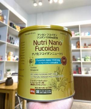 Bột ngũ cốc Nutri Nano Fucoidan cung cấp dinh dưỡng thực dưỡng lành mạnh