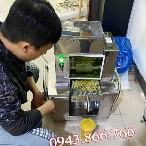 Máy ép chanh tắc (quất ) tự cuốn năng suất 40kg/h motor 800w