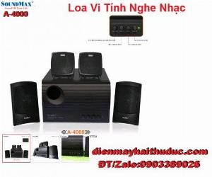 Loa SoundMax A-4000 dòng loa 4.1 vi tính huyền thoại của SoundMax