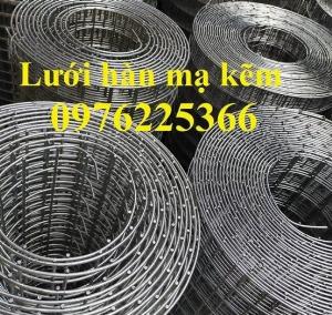 Lưới hàn mạ kẽm dây 3 ly ô 50x50mm