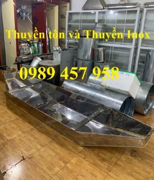 Bán thuyền tôn, thuyền inox câu cá, thuyền hái sen tại Hà Nội