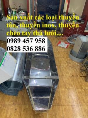 Bán thuyền tôn, thuyền inox câu cá, thuyền hái sen tại Hà Nội