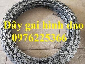 Dây thép gai - Báo giá dây thép hình dao ,kẽm gai lưỡi dao mới nhất