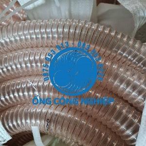 Ống hút bụi PU lõi thép mạ đồng phi 120
