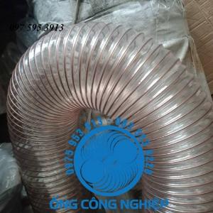 Ống hút bụi PU lõi thép mạ đồng phi 120