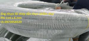 Báo giá cạnh tranh ống nhựa PVc lõi thép dẫn thực phẩm Phi 100 (Korea ) nhập khẩu