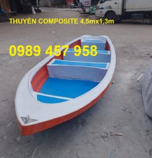 Thuyền composite khu du lịch nghỉ dưỡng, Thuyền nhựa chèo tay 3-4 người