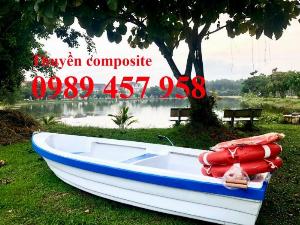 Thuyền composite khu du lịch nghỉ dưỡng, Thuyền nhựa chèo tay 3-4 người