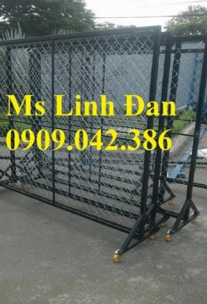 Chuyên Sản Xuất Và Cung Cấp Lưới Thép Hàng Rào Di Động Có Bánh Xe, Lưới Thép Hàng Rào Di Động