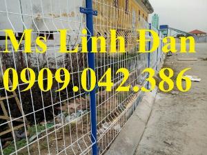 Lưới Hàng Rào Chấn Sóng, D5 Ô 50X200 Mạ Kẽm Sơn Tĩnh Điện