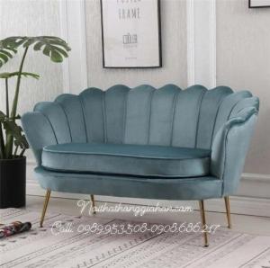 Ghế Sofa đôi thanh lý giá rẻ Hồng Gia Hân S98