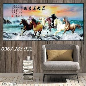 2023-10-02 09:15:50  2  Tranh phong thuỷ gạch men mã đáo thành công 3d 1,200,000