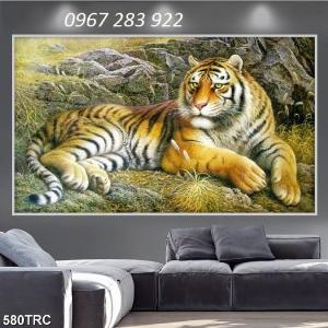 2023-10-02 09:24:49  4  Gạch 3d ốp tường hổ vằn phong thuỷ- Tranh gạch men 1,200,000
