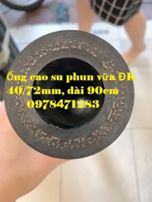 2023-10-02 14:14:36  6  Ống cao su phi 40/72mm và phi 40/76mm chuyên dùng lắp máy phun vữa, trát tường. Hàng có sẵn. 1,590,000