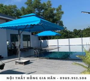 Dù lêch tâm giá rẻ Hồng Gia Hân D99