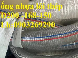 Phân phối ống nhựa xoắn kẽm Phi 200 ( dẫn hóa chất - bụi - gió - nhiệt)