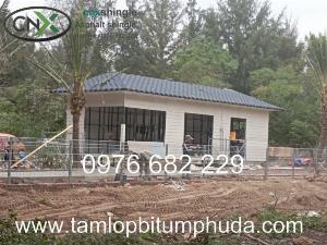 Vật liệu mái nhà lắp ghép, vật liệu mái bungalow, ngói bitum chuyên cho nhà bungalow