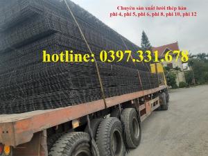 Chuyên sản xuất lưới thép hàn D4; D5; D6; D8; D9; D10; D11; D12 giá tốt nhất năm 2024 tại Hải Dương