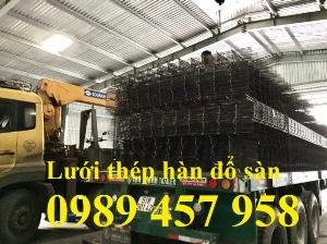 Lưới thép hàn phi 4 đổ sàn, lưới thép hàn chập phi 4 150*150, D4 a200*200, Lưới thép D4 250*250