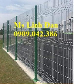 Tổng đai lý phân phối Hàng rào mạ kẽm bảo vệ khu công nghiệp, lưới thép hàng rào mạ kẽm sơn tĩnh điện