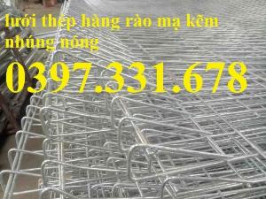 Lưới thép hàn, Lưới thép hàng rào HR D8a100x200 mạ kẽm nhúng nóng