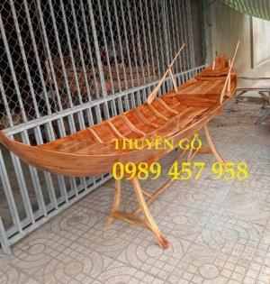 Xuồng cây trang trí 4m, Thuyền cây trưng bông 2m, Xuồng cây 3m có sẵn