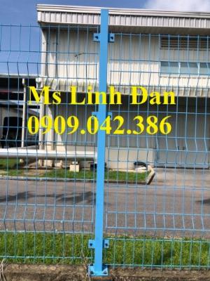 Nơi Sản xuất hàng rào phi 4, phi 5, phi 6 sơn tĩnh điện, mạ kẽm tại Kiên Giang