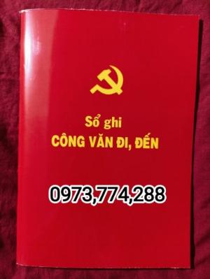 Bán cuốn Sổ ghi CÔNG VĂN ĐI, ĐẾN