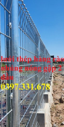 Lưới Thép Hàng Rào D8a200, Lưới thép hàng rào mạ kẽm, Báo giá lưới thép hàng rào