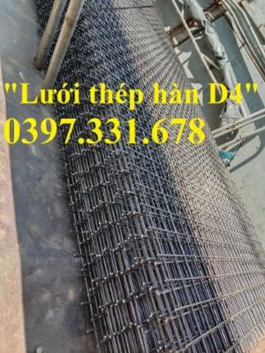 Lưới thép hàn D4 (A150mm) đổ bê tông hàng sẵn kho tại Hà Nội