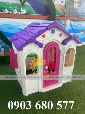 Nhà cổ tích bằng nhựa cho trẻ em mầm non