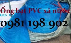 Ống nhựa bạt PVC cốt dù xả nước xả cát dày