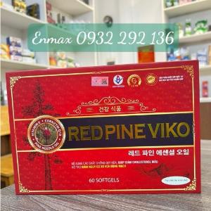 Tinh dầu Thông đỏ Red Pine Viko giúp giảm cholesterol, ngăn ngừa xơ vữa mạch
