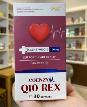 Coenzym Q10 REX hỗ trợ tốt cho tim mạch