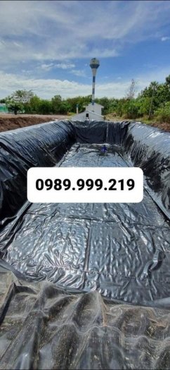 Bạt Phủ Hầm Khí Biogas Hdpe 0.3Mm Khổ 6Mx100M 600M2