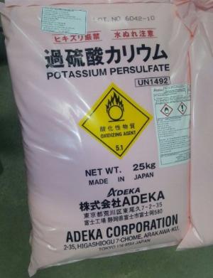 Bán KPS (Potassium persulfate) có sẵn - Adeka Nhật Bản - 25kg/bao liên hệ