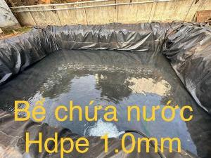 Bạt Lót Hồ Cảnh Quan Môi Trường Sinh Thái Hdpe 1.0Mm