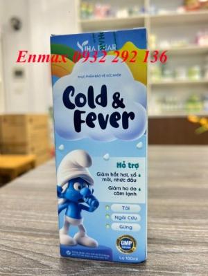 Cold & Fever Viha giúp giảm hắt hơi, sổ mũi