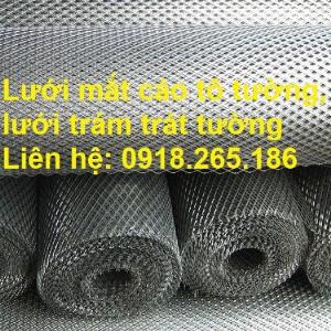 Lưới trám trát tường, lưới tô tường mắt 6x12mm, 10x20mm khổ 1m, 1m2