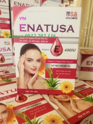 VTM ENATusa vitamin E 400 IU giúp làm đẹp da