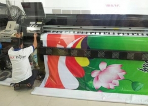 In khổ lớn bạt hiflex ứng dụng cho in phông nền sự kiện