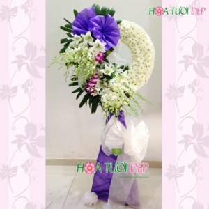 Hoa được sử dụng trong dịp: viếng đám tang, cúng chùa,...
Hoa Chia Buồn TL056
Giá: 780000 VND