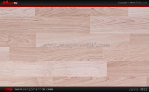 Sàn Gỗ Công Nghiệp Janmi M32, dày 8mm, siêu chịu nước tốt